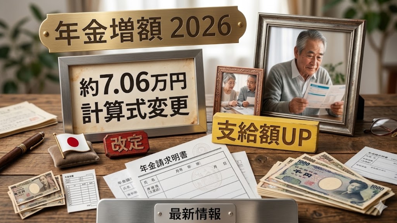 2026年年金制度改革｜月額70,600円支給の仕組みを徹底解説