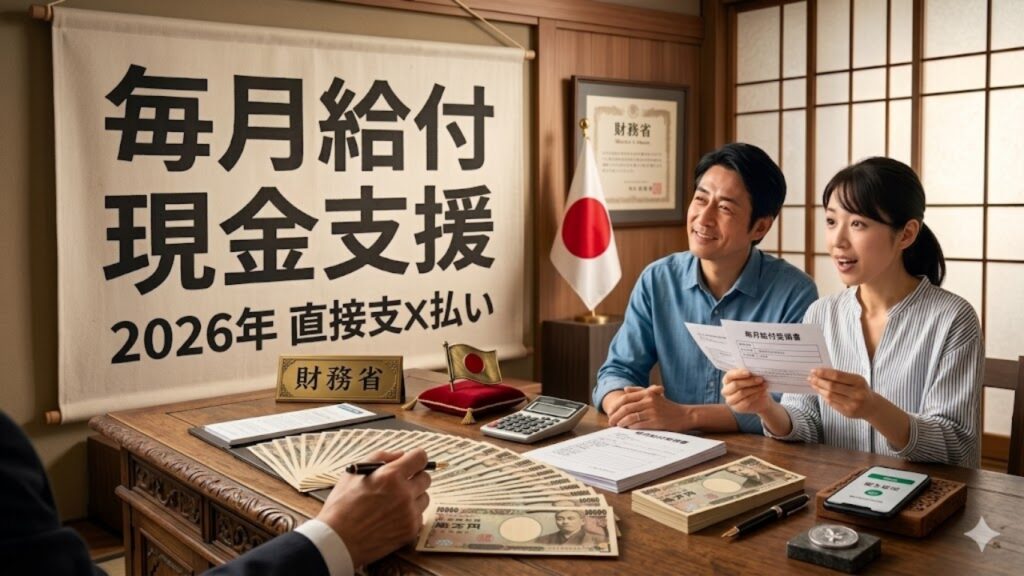 2026年日本の直接支払い制度｜毎月現金給付の暮らしへの影響を徹底解説