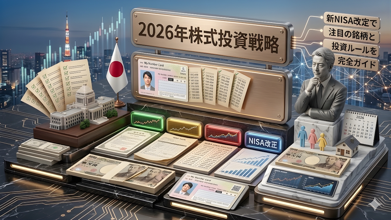 2026年株式投資戦略｜新NISA改定で注目の銘柄と投資ルールを完全ガイド
