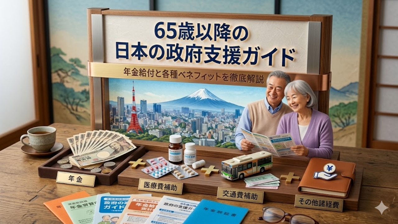 65歳以上必見｜日本の政府支援まとめ2026年版・年金と給付制度を完全解説