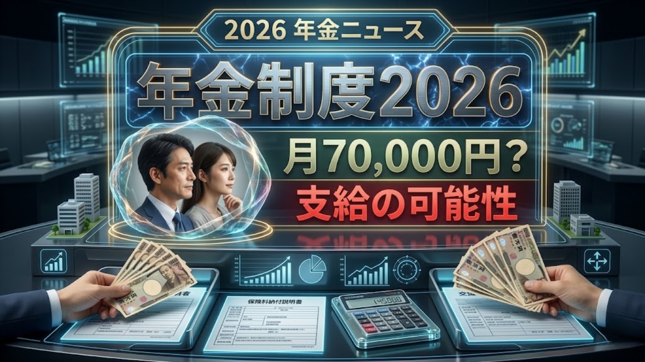 【2026年4月最新】年金引き上げの全貌