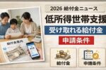 【2026年最新】低所得世帯支援まとめ