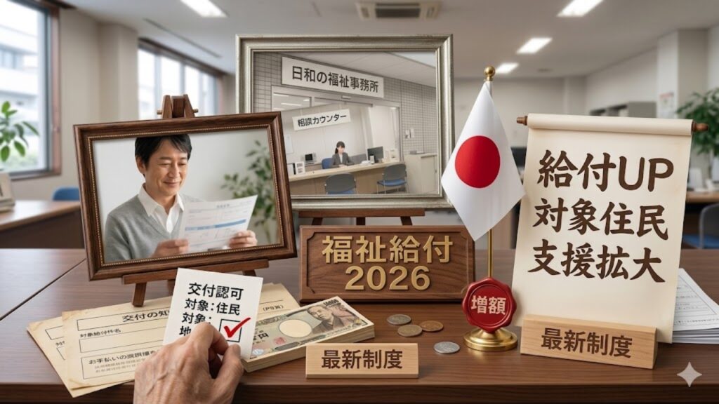 【2026最新】福祉給付額が一斉増加｜対象者はどれだけ得をするのか徹底解説