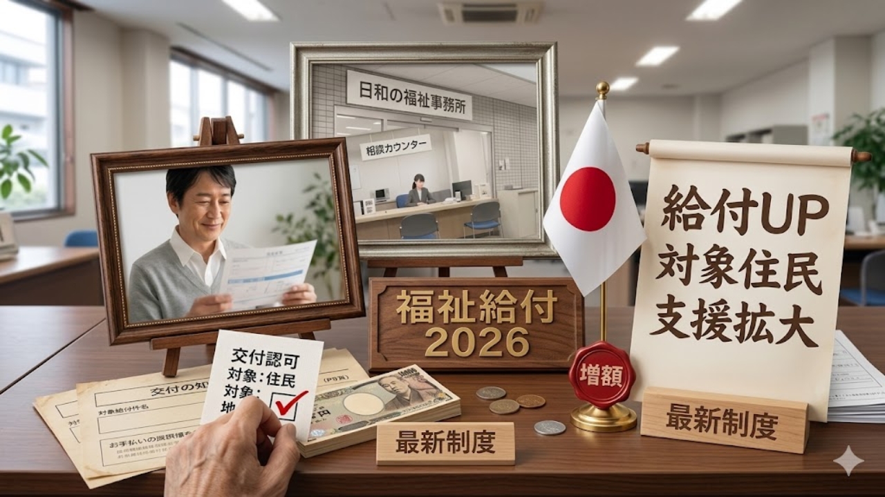 【2026最新】福祉給付額が一斉増加｜対象者はどれだけ得をするのか徹底解説