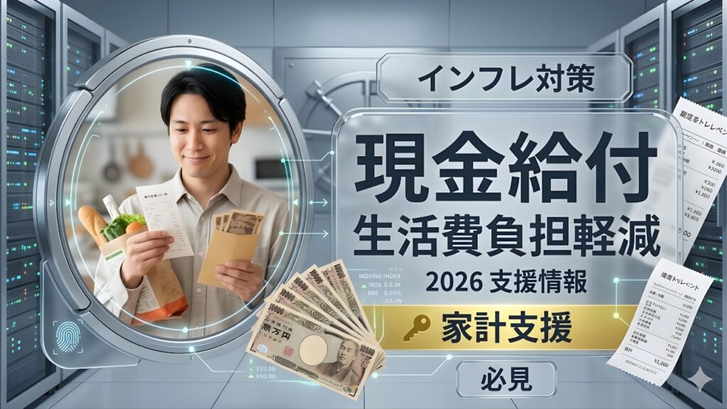 日本インフレ対策給付金｜生活費高騰で現金支援はいくら受け取れる？