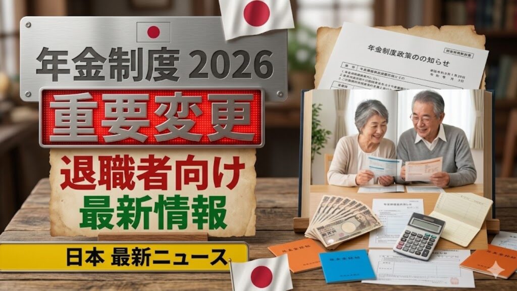 知らないと損する｜2026年の年金制度改正で退職後の生活はどう変わる？