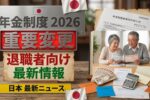 知らないと損する｜2026年の年金制度改正で退職後の生活はどう変わる？